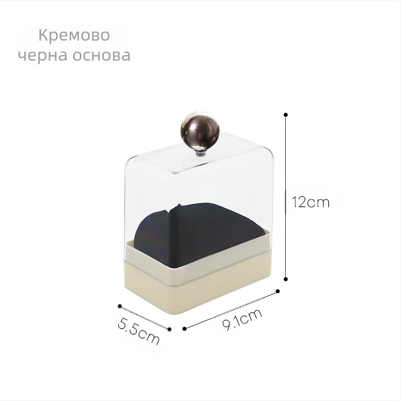 Кутия за часовници Nordic Ins First с дръжка от топка, кутия за съхранение и показване на електронни часовници