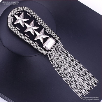 Гореща разпродажба на британски винтидж дрехи, аксесоари за рамо, темперамент, метални пискюли, еполети, медал с петолъчна звезда, мъжки и дамски брошки