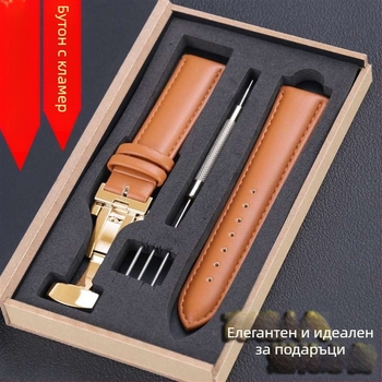 Дървена кутия с игла, модел, кола, линия, унисекс, кожена каишка с катарама пеперуда, 10 мм-24 мм, голям брой на склад на едро