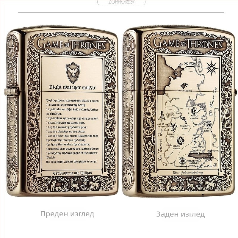 ZORRO ZORRO чиста медна керосинова запалка лазерна дълбока резба ръчно полиране класическа четиристранна резба многостранна снимка по избор