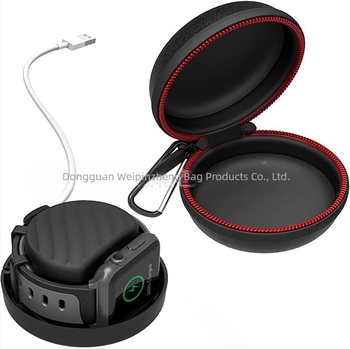 EVA високотвърда водоустойчива преносима чанта за съхранение на часовници, кутия за зареждане на Apple Watch, на склад в чужбина