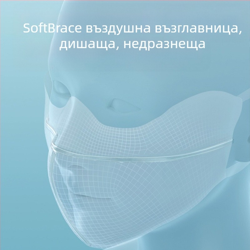 Лятна черна гумена козирка за лице Gini найлонова ледено копринена слънцезащитна маска за жени с UPF50 дишаща слънцезащитна маска за езда