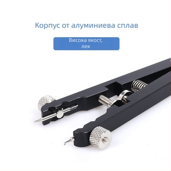 Инструменти за ремонт на часовници за външна търговия, клещи за уши, клещи за демонтаж и монтаж на уши 6825, комплект клещи за уши, V-образни клещи за отстраняване на уши, инструмент за премахване на каишки