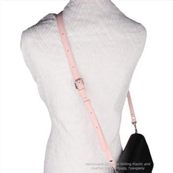 Обикновена чанта през рамо с резервна презрамка, плътен цвят, изкуствена кожа, регулируема презрамка без перфоратори, аксесоари за преоборудване