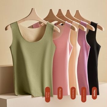 Двустранен термо елек от четкано кадифе за жени, голям размер безшевна риза с долнище, кадифени топли гащи за жени, могат да се носят навън през есента и зимата