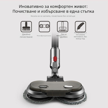 Прахосмукачката Dy*Son Dai*Sen е подходяща за V7V8V10V11 домакинска почистваща глава с вградено засмукване и почистване на пода