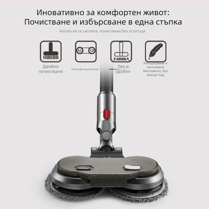 Прахосмукачката Dy*Son Dai*Sen е подходяща за V7V8V10V11 домакинска почистваща глава с вградено засмукване и почистване на пода