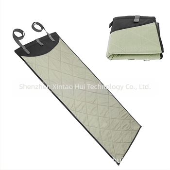 Домакинска дъска за гладене, подложка за гладене, окачена на вратата, изолационна кърпа за гладене, преносима удебелена сгъваема подложка за гладене