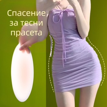 Силиконова фалшива лепяща подложка за бедро с кръстосано залепване за увеличаване на артефакта в бедрото, естествено и безследно подобрение на депресията на бедрото, фалшива подложка за ширина на бедрото