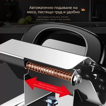 Машина за рязане на овче месо от неръждаема стомана, машина за рязане на овче месо, домакинска машина за рязане на замразено месо, машина за рязане на месо, месомелачка