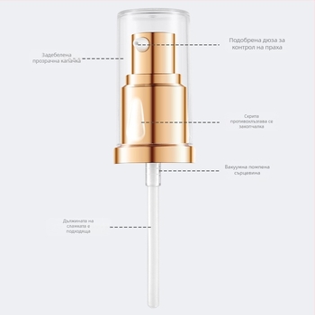 Подходящ за Estee 30ml formal Lauder dw грим течен фон дьо тен помпа специална вакуумна преса резервна дюза за помпа