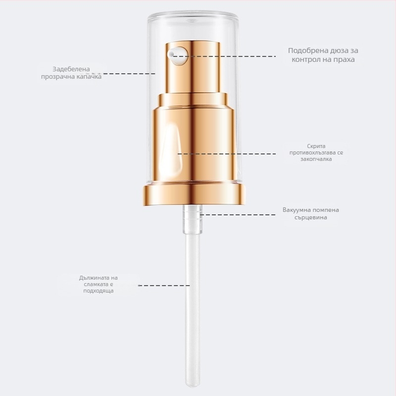 Подходящ за Estee 30ml formal Lauder dw грим течен фон дьо тен помпа специална вакуумна преса резервна дюза за помпа