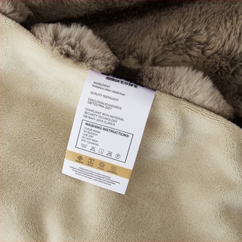 Плюшено одеяло с външнотърговски заек, удебелено, топло, двустранно кадифено, многофункционално одеяло за диван, офис одеяло за обяд