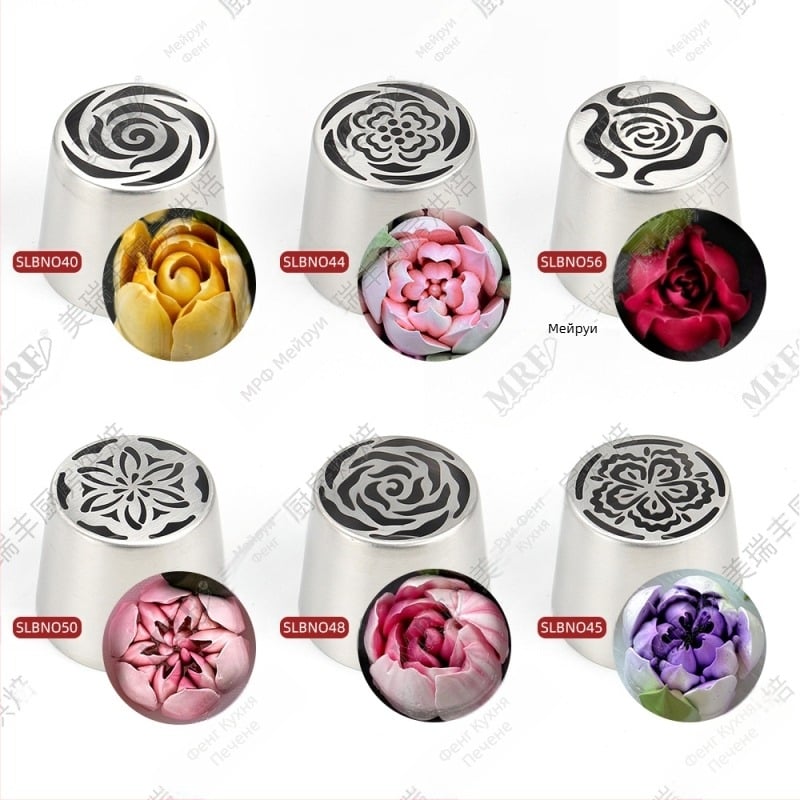 Голям нов руски костюм за уста с кантове, захарен памук, флорален крем, букет с големи рози