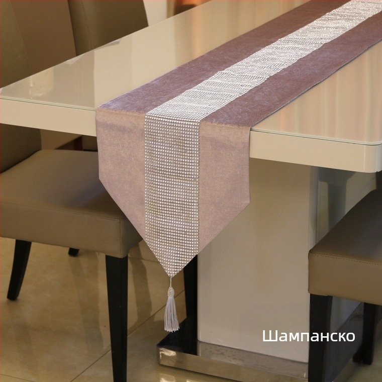 Трансгранична ярък диамантено-правописна конопена модерна семпла европейска маса с флаг Нова китайска покривка за маса Европейска и корейска качествена фестивална покривка