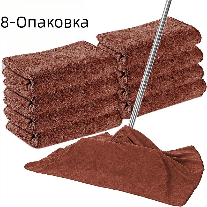 Фабрична едро микрофибърна кърпа, изключително дебела, мека абсорбираща, 35*75 дебела кърпа за почистване на автомивки