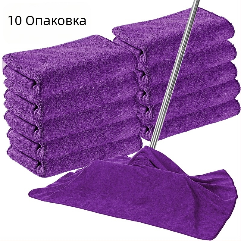 Фабрична едро микрофибърна кърпа, изключително дебела, мека абсорбираща, 35*75 дебела кърпа за почистване на автомивки