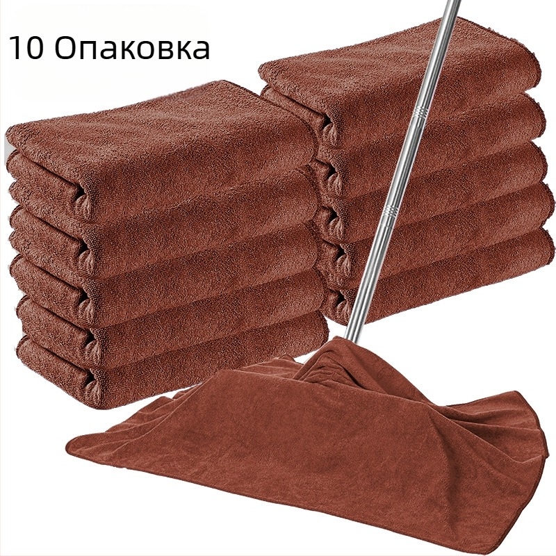 Фабрична едро микрофибърна кърпа, изключително дебела, мека абсорбираща, 35*75 дебела кърпа за почистване на автомивки