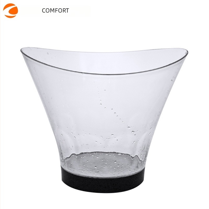 Нова кофа за лед с LED кофа за лед, висок клас кофа за шампанско, комплект за вино, парти държач за вино, разнообразие от светлини по избор, директни продажби от фабриката