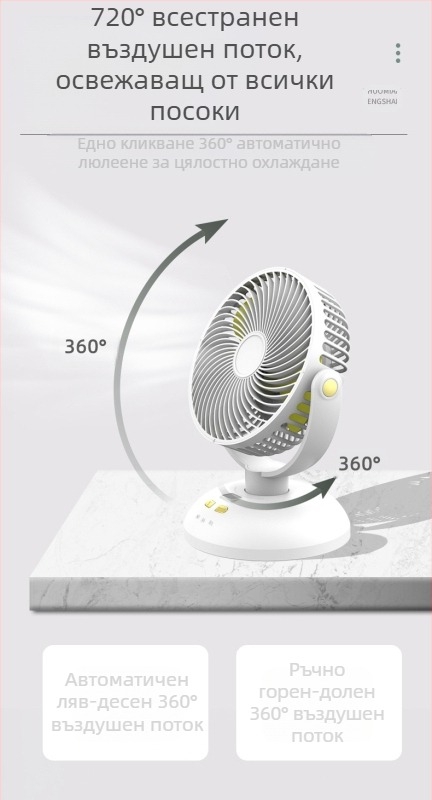 Turbo 120 високоскоростен ръчен малък вентилатор за външен монтаж, презареждащ се, Hurricane mini USB, нов, трансграничен, на едро