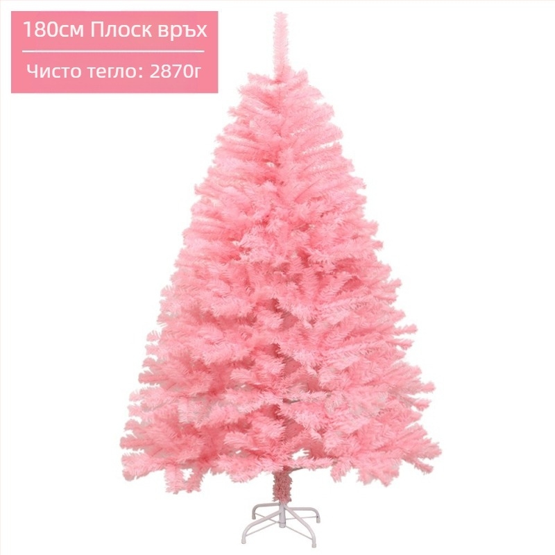 Коледна елха от трансграничен пазар 1,68 м, най-продаваната коледна декорация от PVC, криптирана, изкуствена, в Amazon