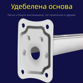 Мониторингова скоба от неръждаема стомана 430, взривобезопасна камера, телена пръчка, прегръщаща пръчка, улично осветление, охранителна скоба за глава на патешка човка
