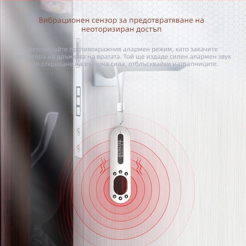 T01 Нов детектор за наблюдение на хотели, GPS позициониране за автомобили, сканиращ сигнал, интелигентен детектор