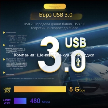 1300m мини безжична мрежова карта 2.4G/5G двучестотна USB мрежова карта за компютър, WiFi безжична мрежова карта за приемане и предаване