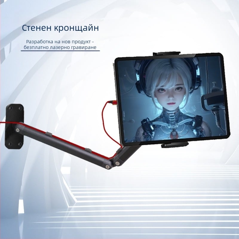 Фабрика на едро трансгранична експлозивна стойка за таблет метална настолна подложка стойка за мобилен телефон на живо