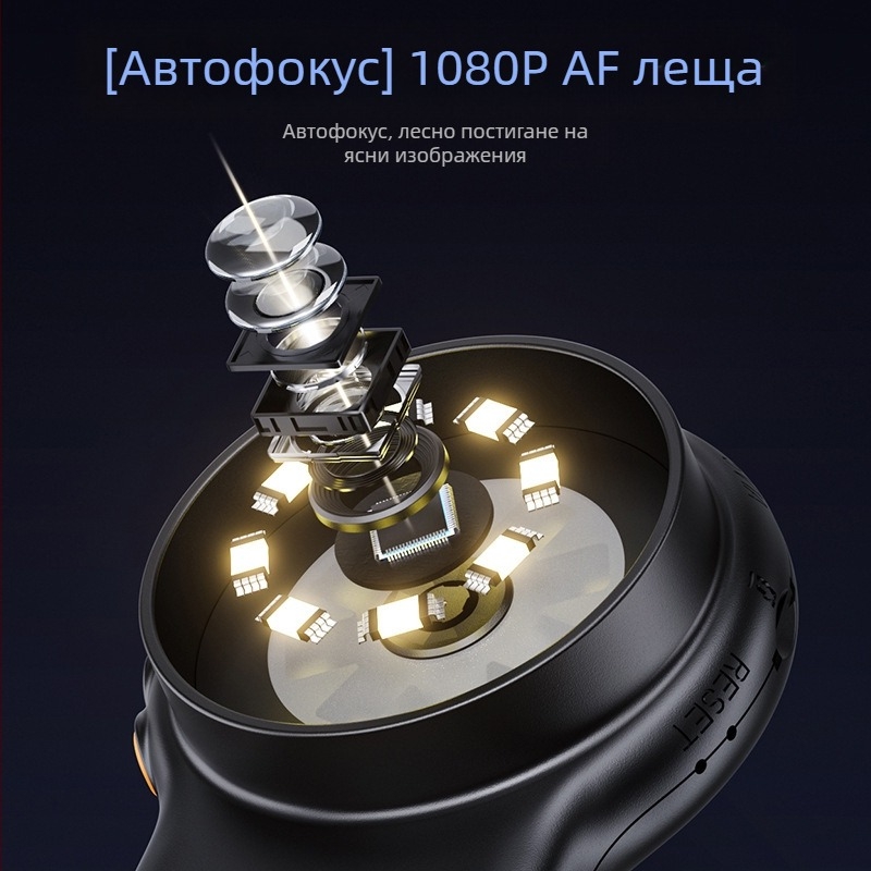 379 промишлено оборудване за инспекция с лупа 2 инча 500X функция за автоматично фокусиране може да прави снимки и видео сгъване