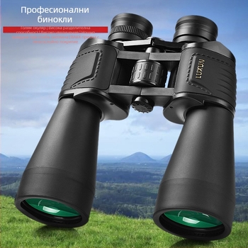 Излъчване на живо Нов 15X70 High-Definition 28mm Голям окуляр Голям диаметър Голям мерник Зелен филм High-Definition Телескоп с висока резолюция и голямо увеличение