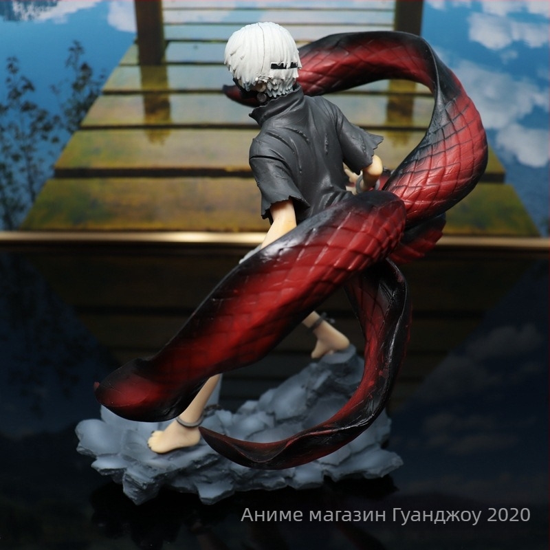 Tokyo Ghoul Single Eye Kind of Replaceable First Edition Jin Muyan Model Ornaments Animation Hand Office Wholesale