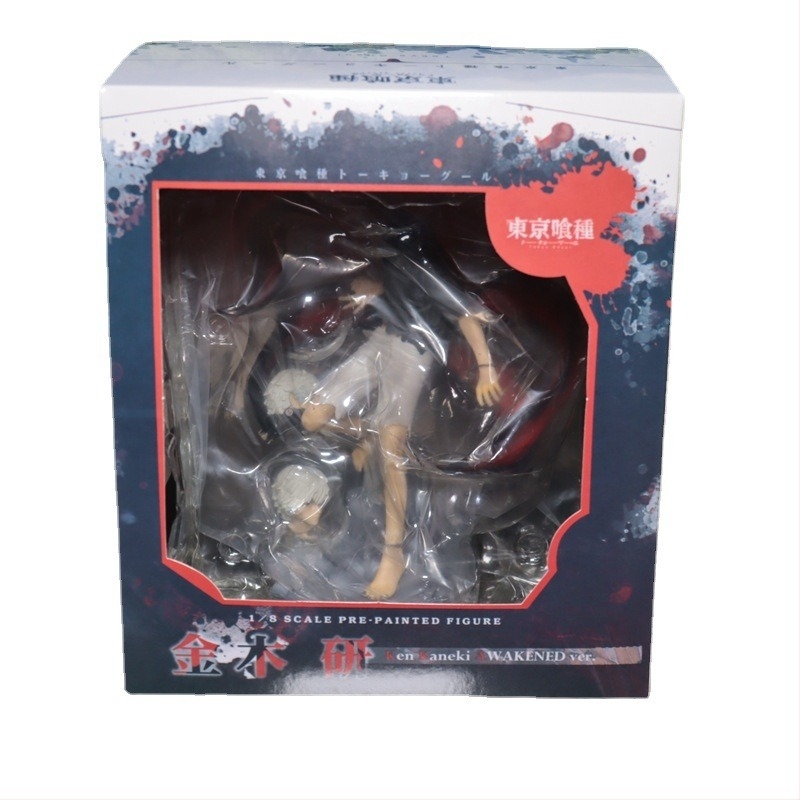 Tokyo Ghoul Single Eye Kind of Replaceable First Edition Jin Muyan Model Ornaments Animation Hand Office Wholesale