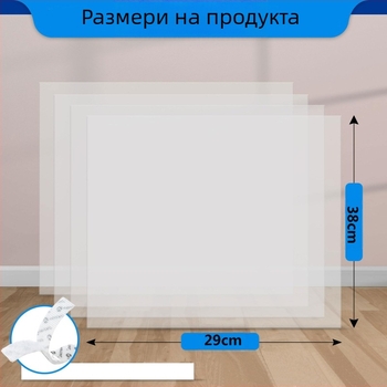 Трансграничен на склад удебелен 4-частичен капак за котешка тоалетна против пръски от котешка урина, преграда за леген за котешка тоалетна, капак за котешки боклук