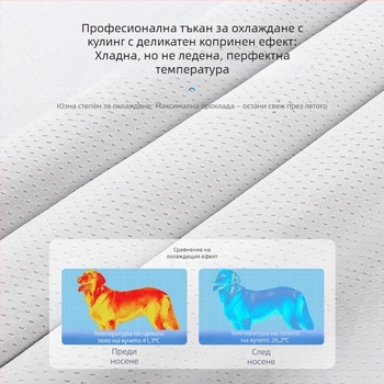 Летни дрехи за кучета, тънки, средни и големи, за защита от слънце и топлинен удар за кучета, охлаждащи летни дрехи за домашни любимци на открито, охлаждащи дрехи