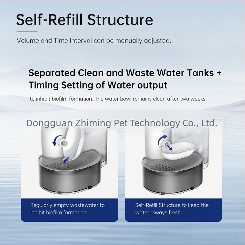 Трансграничен домашен любимец Smart Gravity Water Dispenser Cat Built Water Filler Consumer Charging Automatic Live Water Dogs Dogs Universal