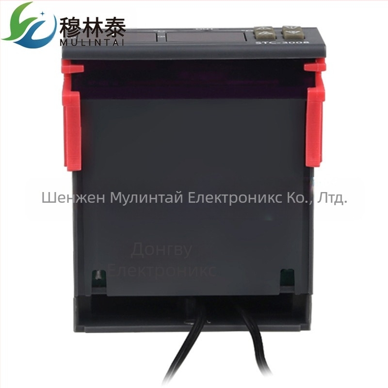 STC-3008 компютърен цифров дисплей интелигентен двоен контрол електронен термостат двоен дисплей двоен температурен регулируем температурен контролер