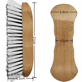 Почистващи материали за конска екипировка, гребен за хамути с извивка, дървена четка за коне, четка за почистване за премахване на плаващи косми, материали за хамути, обезкосмяване