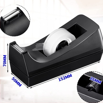 Директна продажба 624 маса за рязане със среден размер, маса тип маса, държач за самозалепваща се лента, малък държач за рязане на лента, гумен държач за канцеларски материали