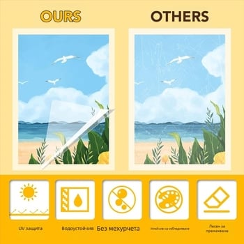 Най-продаваното място на Amazon без машинно фотопластмасово запечатване, самозалепващо се, прозрачно ламинирано, самозалепващо се стикерно фолио за студено ламиниране