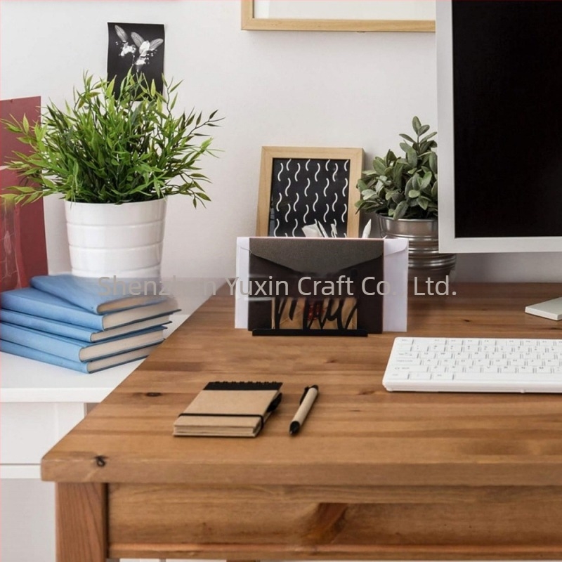 Метална стойка за организиране на поща, скоба за съхранение на папки за поща за дома и офиса