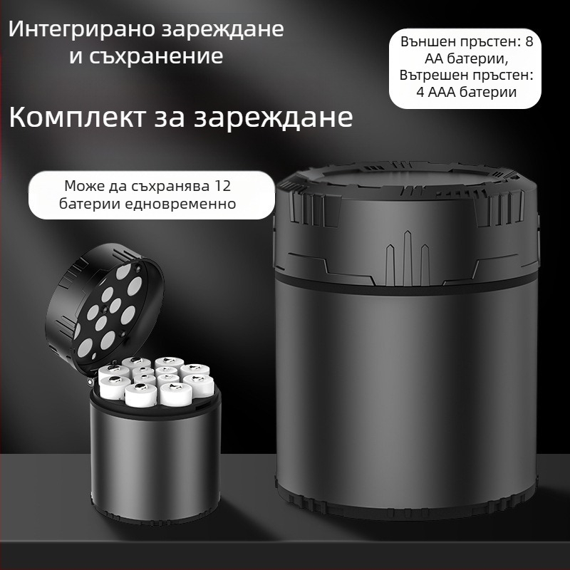 № 5 № 7 Акумулаторна литиева батерия с постоянно напрежение 1.5V 12 зарядни устройства в склад Издръжливо зареждане с вградено зарядно устройство AA