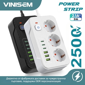 Електронна търговия, външна търговия, европейски стил, щепсел с USB тип C, три отвора, трансграничен, черен, порест