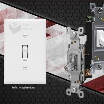 Доставка на американски габарит с един превключвател, американски сертификат за PC материал, стенен панел за контакт