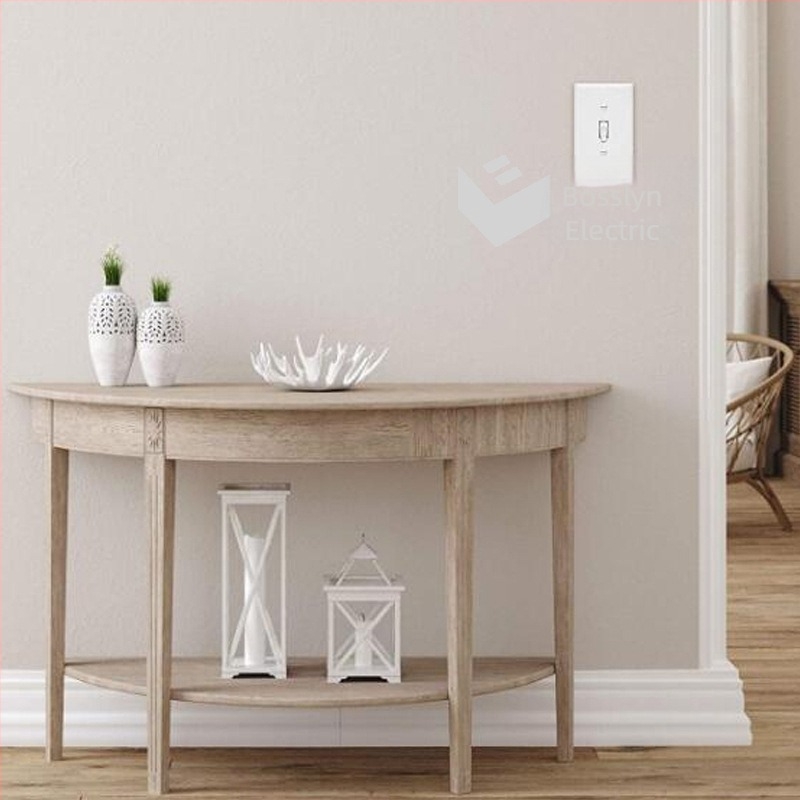 Доставка на американски габарит с един превключвател, американски сертификат за PC материал, стенен панел за контакт