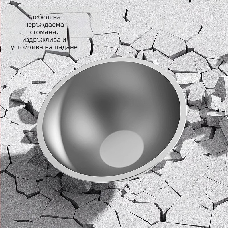 Купа за домашни любимци от неръждаема стомана с висок статив, защита за врата, купа за котки, купа за кучета, антидетонираща купа за хранене на котки с голям капацитет, стоки за домашни любимци