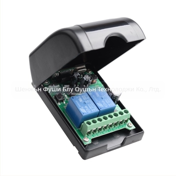 DC12V-48V 2-посочен интелигентен многофункционален превключвател за мотор, бариера, гаражни лампи, модификация на автомобил RK02E метал