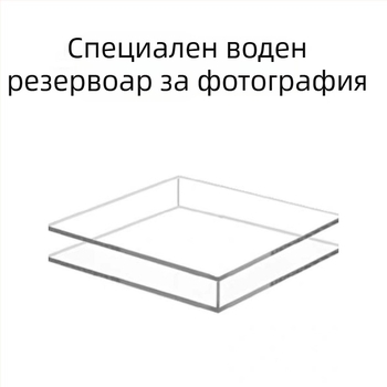 Акрилен дълбоководен и плитководен резервоар за басейн с вода, реквизит за стрелба, висока разделителна способност, прозрачна кутия за подводно окачване