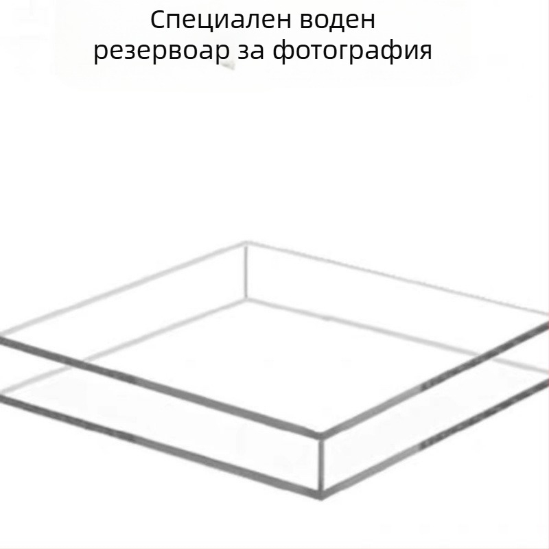 Акрилен дълбоководен и плитководен резервоар за басейн с вода, реквизит за стрелба, висока разделителна способност, прозрачна кутия за подводно окачване