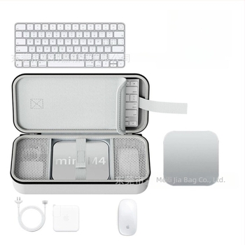 На склад за Apple MACminiM4 Mini Host Специална преносима чанта за съхранение на клавиатура и мишка за пътуване